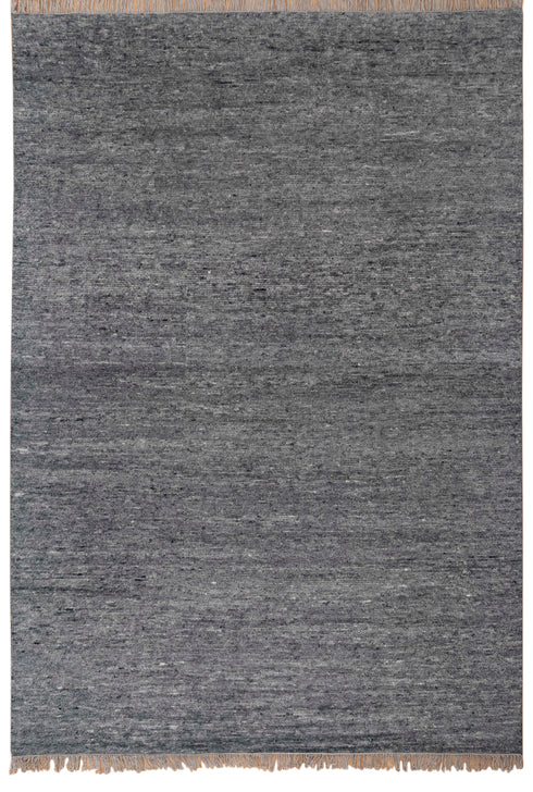 10x14 Large Charcoal Gray  Solid Plain  Wool Moroccan Boho Beni Ourain Rug, Berber rug 10x14....#1733